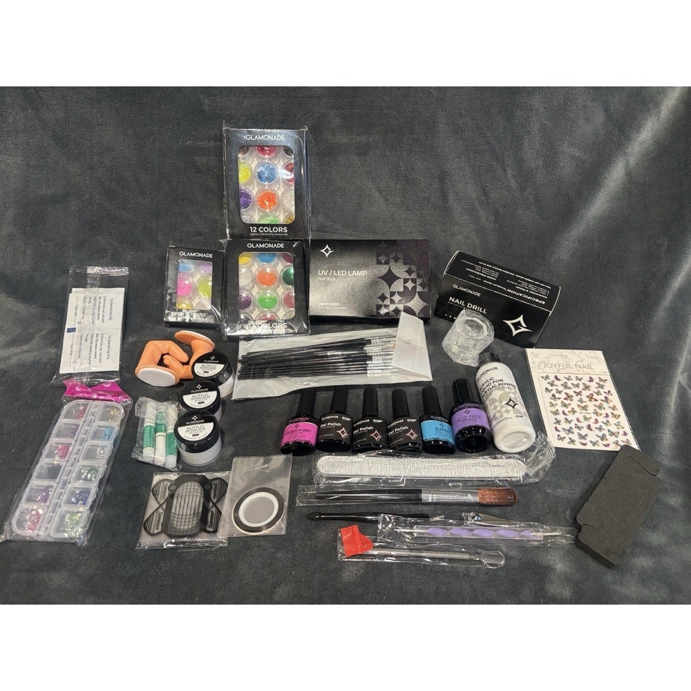 Acrylic Nail Kit with Drill: Professional Nail Kit Acrylic Set for Beginners wit
